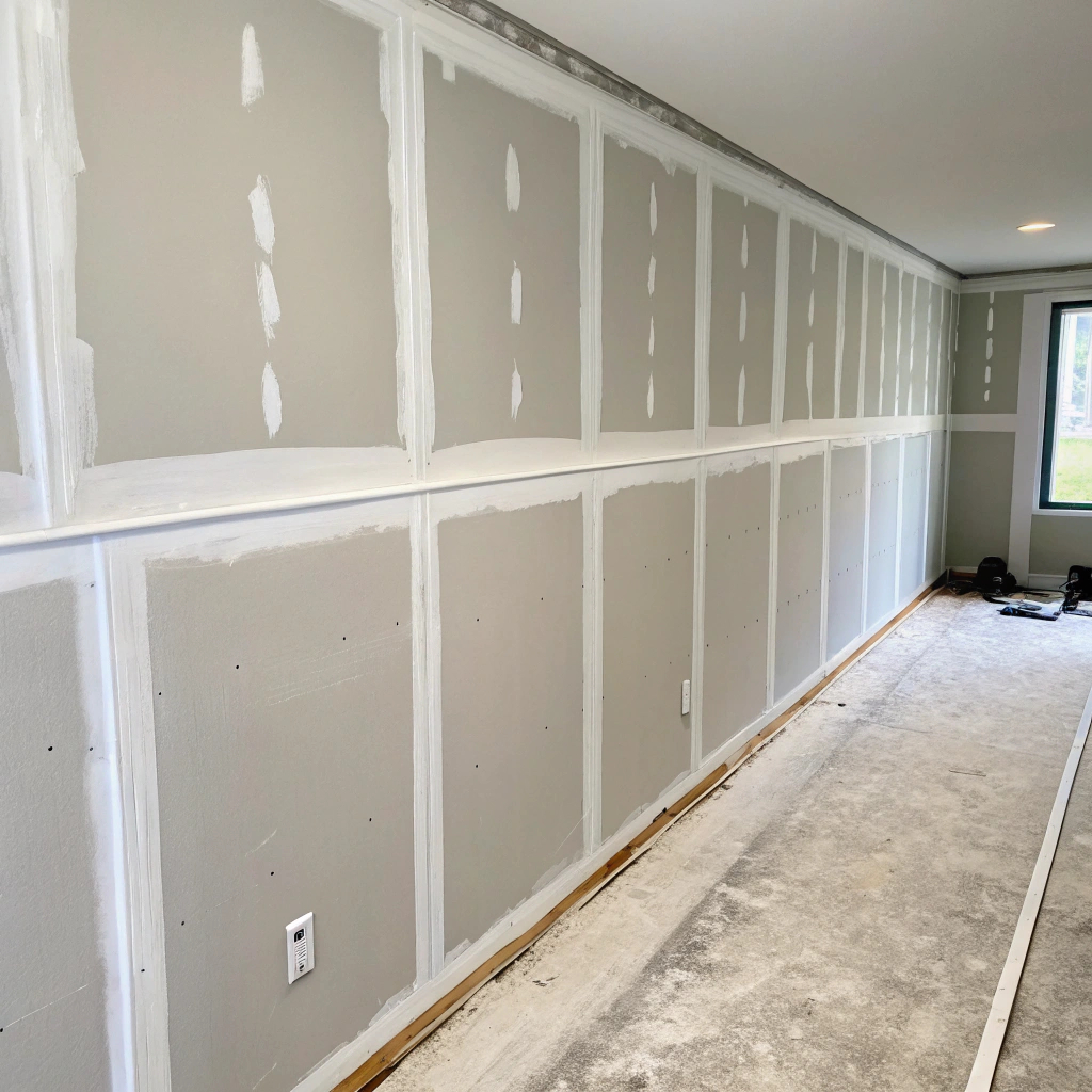 Seamless drywall repair and texture matching