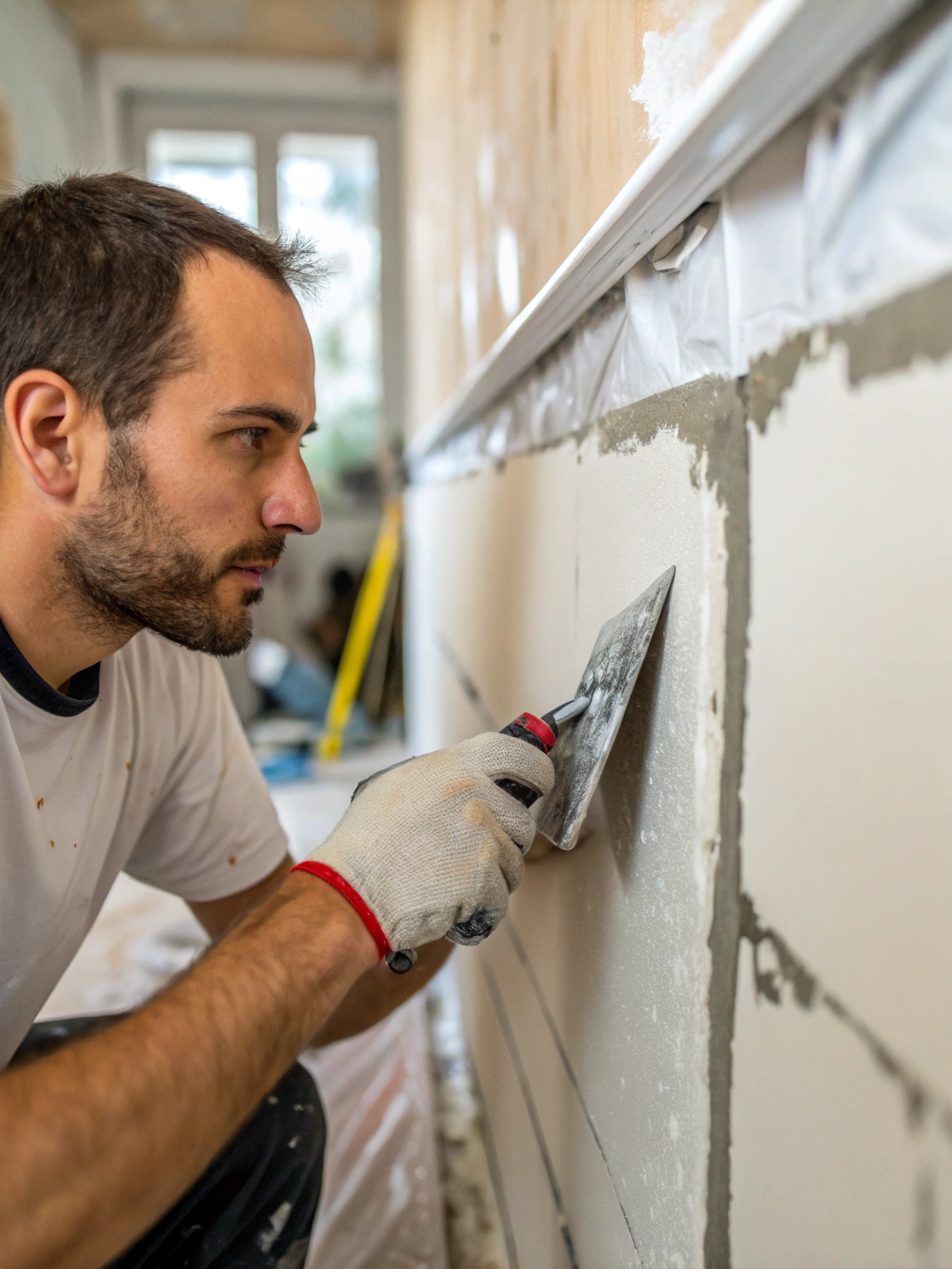 Seamless drywall repair and texture matching